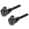 95-02 Crown Vic, Lincoln Town Car, Mercury Grand Marquis Inner & Outer Tie Rod w/ Adjusting Sleeves