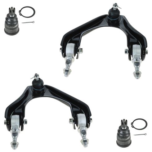 94-98 Honda; 97-99 Acura CL; 96-99 Oasis Front Upper Control Arms w/ Ball Joint & Lower Ball Joints