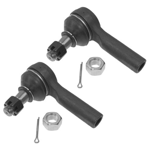 98-04 Frontier; 00-04 Xterra Front Outer Tie Rod End Pair