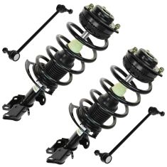 08-14 Town & Country, Grand Caravan (exc Elect Sup) Front Quick Strut & Spring w/ Sway Bar Link