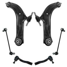 07-12 Nissan Sentra 6 Piece Front Steering and Suspension Kit