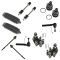 99-07 Silverado, Sierra 1500 (Std & Ext Cab) Old Bdy w/2WD Frt Ball Jnt & Tie Rod Kit (12 Piece Set)