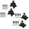 93-98 Toyota T100; 89-95 4Runner; 89-95 Pickup Front Upper & Lower Ball Joint Kit (Set of 4)