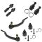 02-07 GM Mid Size SUV (w/16mm Inner Tie Rod Threads) Frt Steering Tie Rod & Balljoint Kit (Set of 8)