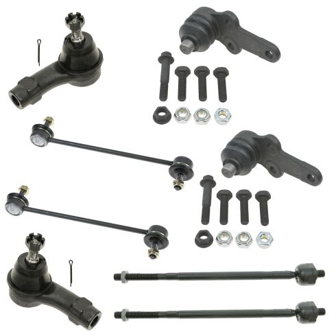 00-04 Ford Focus Front Steering & Suspension (8 Piece)