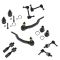 02-03 Chevy, Isuzu, GMC, Olds Mid Size SUV Front & Rear Steering Suspension Kit (12 Piece)