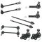 96-04 Pathfinder; 97-03 QX4 Frt Lwr Bjoints w/Tie Rod & Frt & Rear Sway Bar Link Kit (Set of 10)