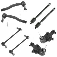02-03 Camry, ES300 Front Inner & Outer Tie Rod End Assy w/Balljoint & Sway Bar Link Kit (Set of 8)