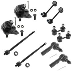 96-02 Toyota Corolla, 96-02 Chevy Geo Prizm 10 Piece Front & Rear Steering/Suspension Kit