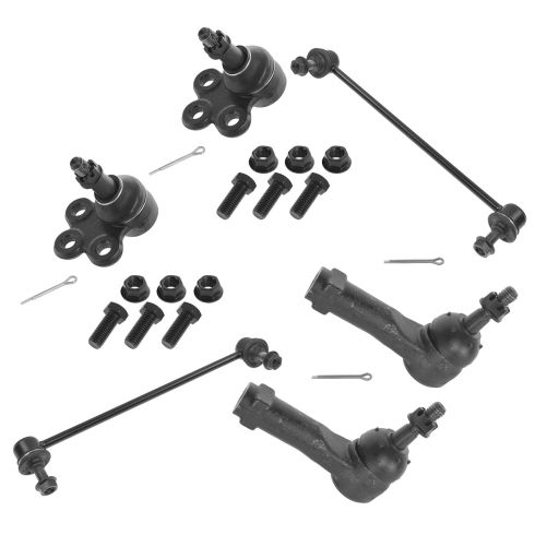 05-09 Chvy Equinox; 06-09 Torrent; 02-07 Vue Sway Bar Link Lower Ball Joint & Outer Tie Rod Kit