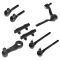 98-05 Chevy, GMC, Isuzu, Olds Mid Size PU, SUV w/4WD Front Steering Kit (8 Piece)