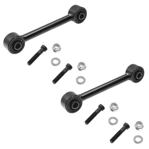 00-05 Excursion; 99-12 F250 F30 Super Duty 2WD Front Sway Bar Link Pair