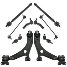 04-09 Mazda3 (exc Speed); 06-13 Mazda5 Front Steering & Suspension Kit (10 Piece)