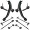 01-04 Town & Country, Grand Caravan; 01-02 Voyager Front/Rear Steering & Suspension Kit (10 Piece)