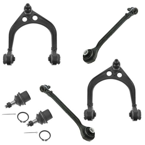 05-10 Dodge Charger 2WD 6pc Arm & Ball Joint Suspenion Kit