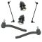 07-12 Hyundai Santa Fe Veracruz; 11-13 Kia Sorento Front Steering & Suspension Kit (6 Piece)