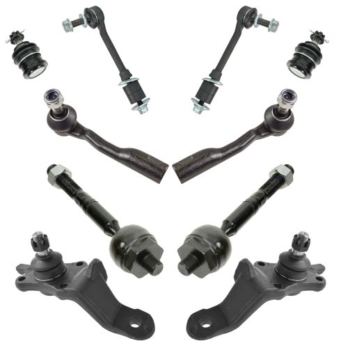 01-02 Toyota Sequoia Front & Rear Steering Suspension Kit (10 Piece Set)