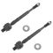 03-04 Nissan Murano Front Inner & Outer Tie Rod Ends w/ Rack Boots Kit (6 Piece Set)