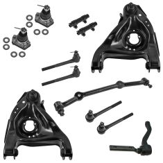96-05 Chevy GMC Midsize Pickup SUV 2WD Front Steering & Suspension Kit (12 Piece)