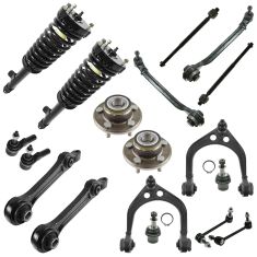 05-10 Chrysler 300; 06-10 Charger; 05-08 Magnum RWD Front Steering & Suspension Kit (18 Piece)