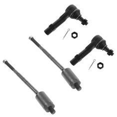 02-05 Ford Explorer, Mercury Mountaineer 4.0L Front Inner Tie Rod Assembly Set of 4