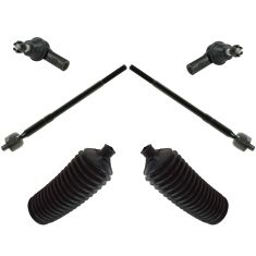 98-02 Passport; 98-00 Amigo; 02-04 Axiom; 98-04 Rodeo; 01-03 Rodeo Inner & Outer Tie Rod w Rack Boot