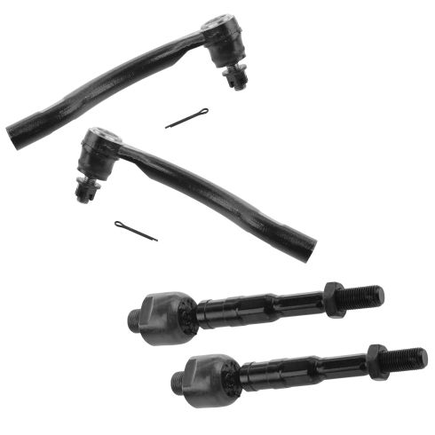 4pc Track Rod End Remover Installer Tool Kit Steering Rack Tie Rod