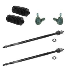 03-11 Honda Element Inner & Outer Tie Rod End w/ Rack Boot Kit (6 Piece)