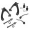 97-00 Acura EL; 96-00 Honda Civic Front Steering & Suspension Kit (8 Piece)