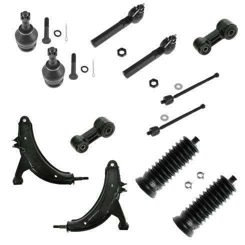 03-06 Baja; 98-04 Legacy; 00-03 Outback Front Steering & Suspension Kit (12 Piece)