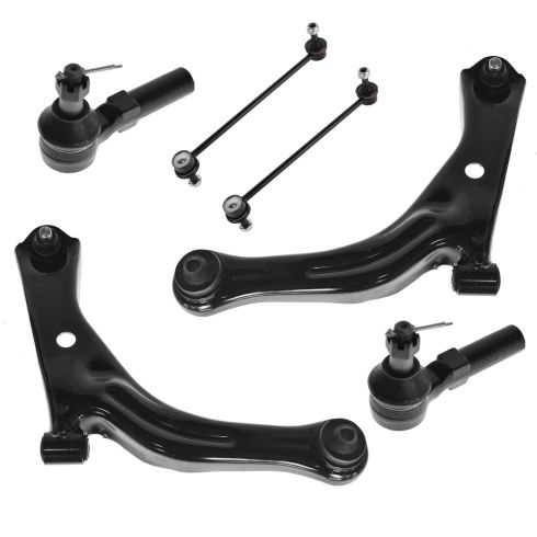 2001-04 Ford Escape, Mazda Tribute Front Steering & Suspension Kit (6 Piece)