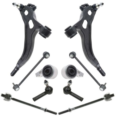 05-07 Ford Five Hundred; Mercury Montego Front Steering & Suspension Kit (8 Piece)