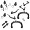 04-07 Ranier; 02-09 Trailblazer Envoy; 02-04 Bravada; 05-07 97X Steering & Suspension Kit (12 Piece)