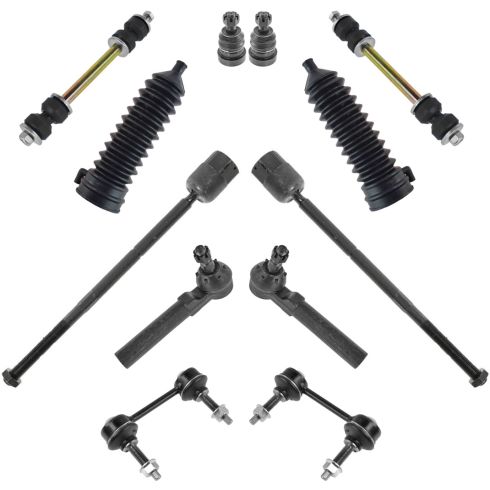 94-02 Ford Mustang Front Rear Steering & Suspension Kit (12 Piece)