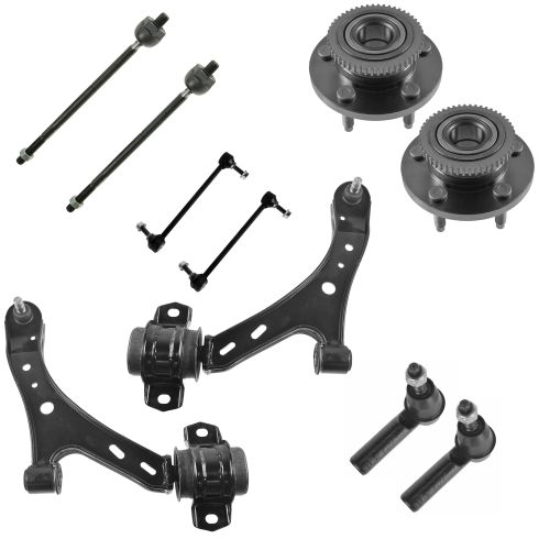 05-10 Ford Mustang Front Steering & Suspension Kit (10 Piece)