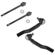 04-10 Toyota Sienna Front Inner & Outer Tie Rod End Set of 4