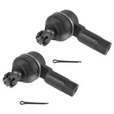 79-89 Honda Accord; 73-87 Civic; 79-87 Prelude Front Outer Tie Rod End Pair