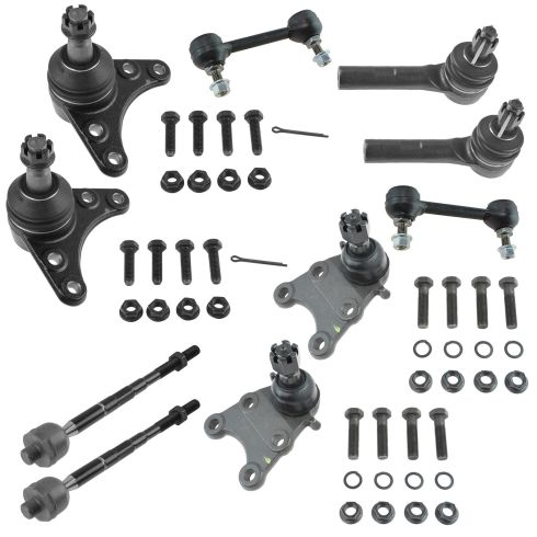 04-06 Chevy Colorado; GMC Canyon (w/ coil spring) Front Steering & Suspension Kit (10 Piece)