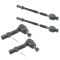 07-14 GM Midsize SUV Front Inner & Outer Tie Rod End Set of 4