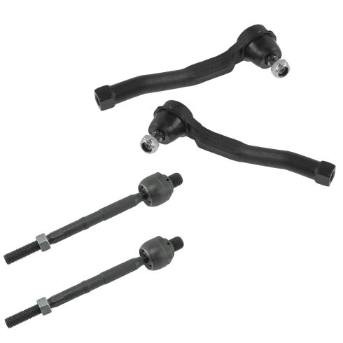 04-11 Chevy Aveo; 09-10 G3 Front Inner & Outer Tie Rod Set of 4