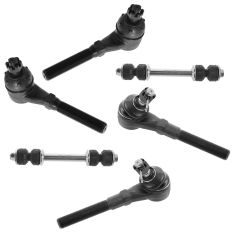 97-04 Ford F150 F250 Expedition; 98-02 Navigator w/4WD Steering & Suspension Kit (6 Piece)