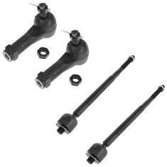 02-04 Honda Odyssey Front Inner & Outer Tie Rod End Set of 4