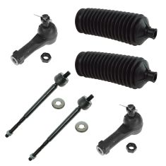 99-01 Honda Odyssey Front Inner & Outer Tie Rod End w/ Rack Boot Kit (6 Piece)