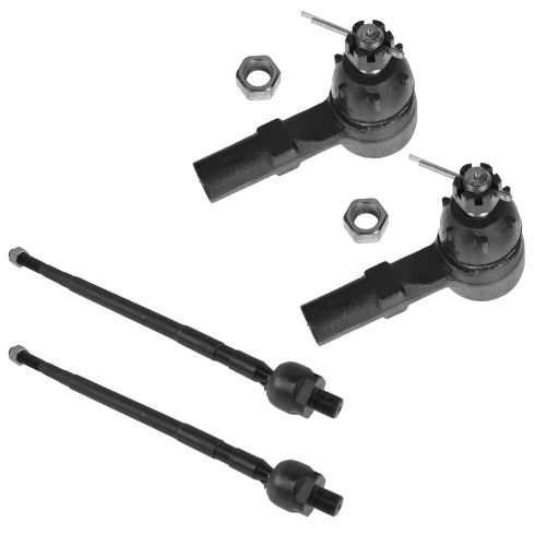 91-96 Escort; 91-96 Tracer Inner & Outer Tie Rod End Set of 4