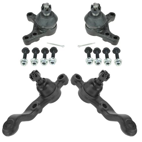 95-04 Toyota Tacoma 2WD (excluding Prerunner) Front Upper & Lower Ball Joint Set of 4