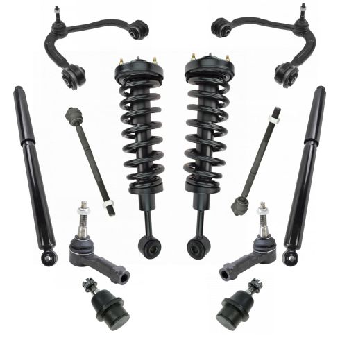 05-08 F150 4X4 Pick Up 2 Front Quick Spring Strut and Mount Ck Info 14Pc 