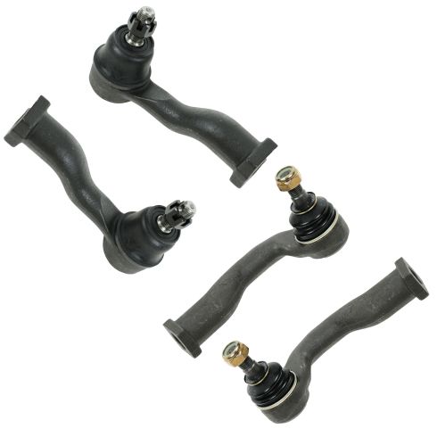 95-02 Kia Sportage Front Inner & Outer Tie Rod End Set of 4