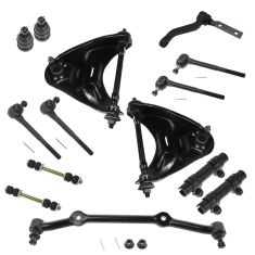 83-95 Chevy GMC Midsize SUV 2WD Front Steering & Suspension Kit (14 Piece)