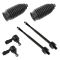 01-06 Elantra; 03-08 Tiburon; 05-09 Spectra Inner & Outer Tie Rod w/ Rack Boot Kit (6 Piece)