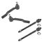 99-05 Suzuki Grand Vitara; 02-06 XL-7 Front Inner & Outer Tie Rod End Set of 4